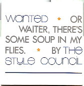 Style Council - Wanted